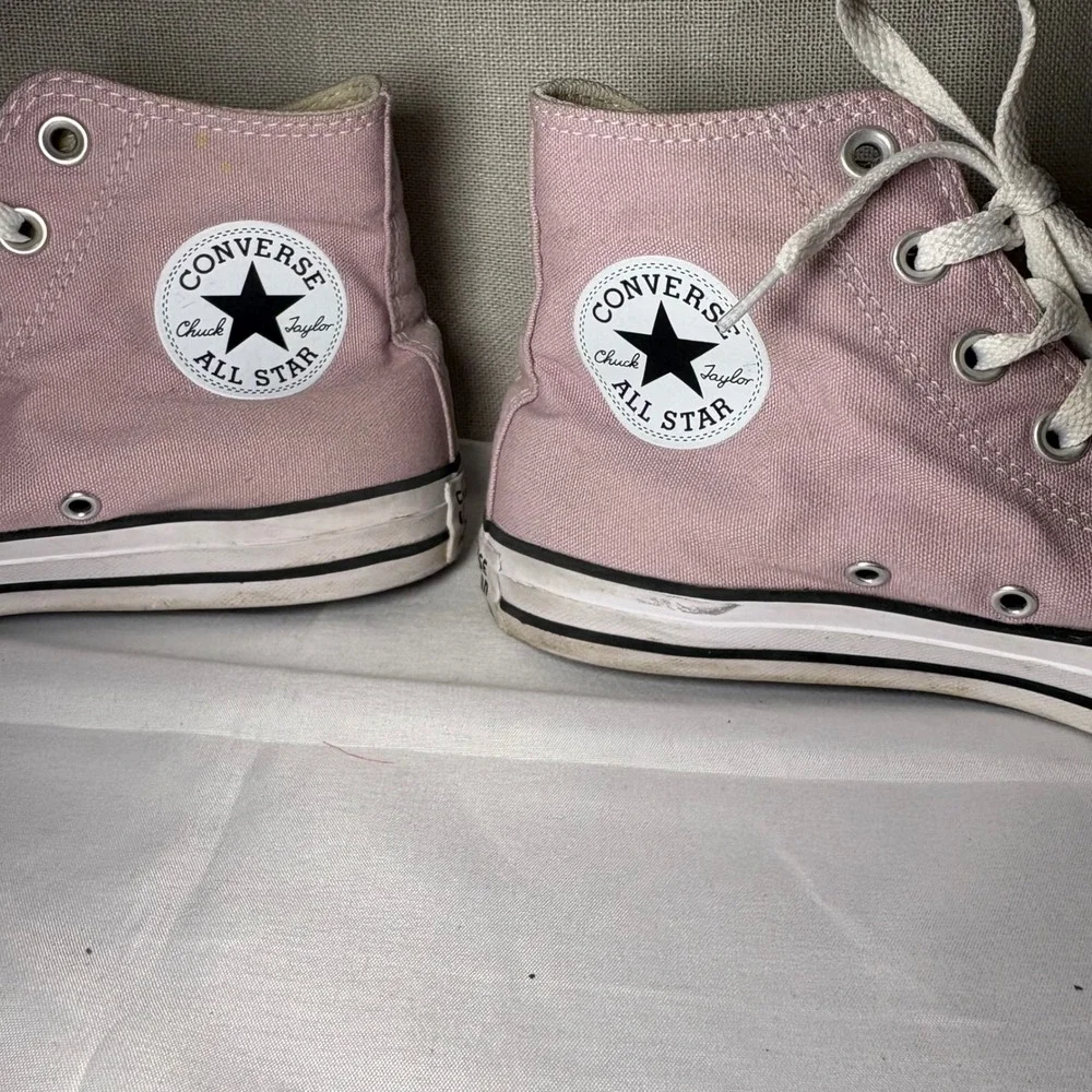Converse‎ Chuck Taylor All Star High Top Pink Canvas Sneakers A04542F Womens 8